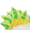 Foldable Water Hammock Float Lounger Pineapple Inflatables for Pool Beach Relax 4