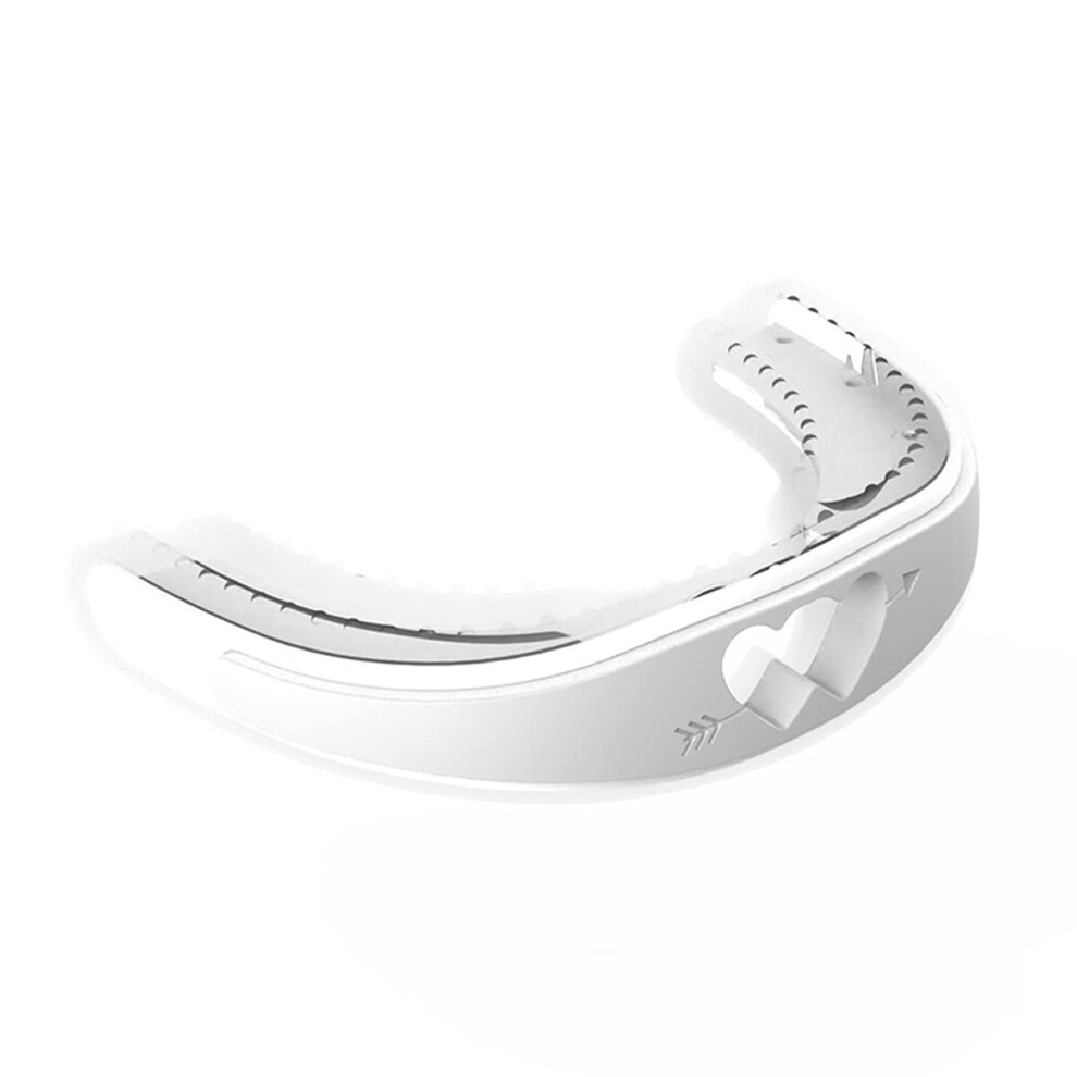 White Anti Snoring Splint Sleep Apnea Antisnoring Device Reusable