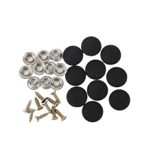 Car Ceiling Clips 20pcs Plaid Black Roof Fasteners with RustResistant Coating for Interior Upgrade