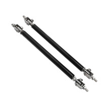 Anelli in fibra di carbonio durevoli da 15 cm per stabilità della protezione anteriore e posteriore del paraurti
