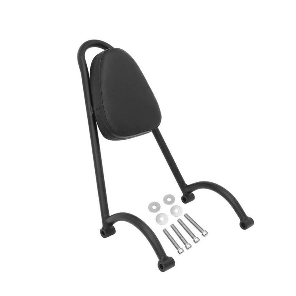 Passenger Seat Backrest Motorcycle Sissy Bar Detachable Rear Passenger Backrest Accessories For For Rebel Cm300 Cm500 Cmx300 Cmx500 2017 Black 9426802630237