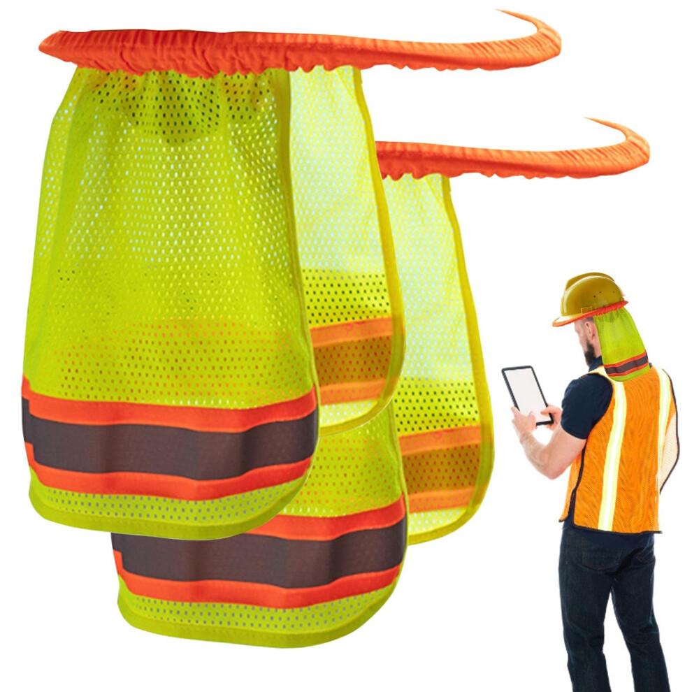 Protective Hat, Sun Protection, Reflective Strips For Construction, Visibility 9347817052121