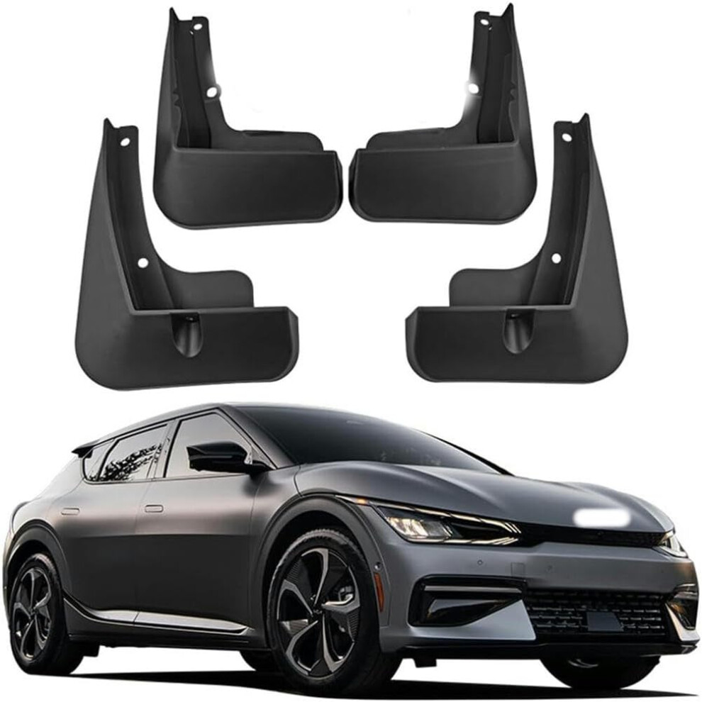 4Pcs Car Mud Flaps For Kia Ev6 For Kia Ev6 Gt Front Rear Fenders Wheel Splash Guards Mudguards 9426802630244