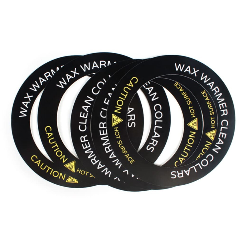 Wax Warmer Collars Ring Wax Heater Machine Antifouling Cleaning Protective Paper Pad Round 10 Pieces Heater Accessories