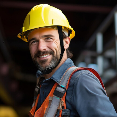 Protective Helmet Chin Strap  Adjustable for Hard Hats with Chin Shell 1