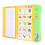 Libro sonoro verde in arabo, 22,5252,5 cm, 3xAA 1