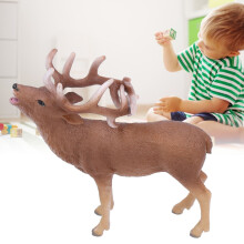 Lebensechte Hirsch Figur Spielzeug Dschungel Zoo