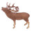 Lebensechte Hirsch Figur Spielzeug Dschungel Zoo 2