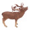 Lebensechte Hirsch Figur Spielzeug Dschungel Zoo 7