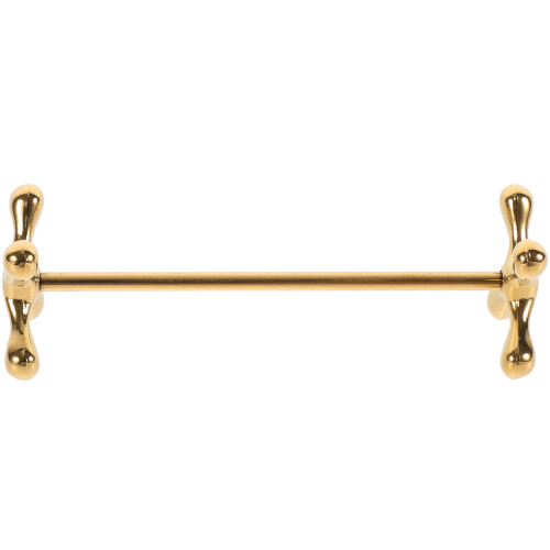 4Stk Goldener Essstäbchenhalter Metall Für