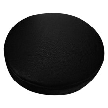 2Stk PU Leder Bottom Shaper Pad Schwarz Für DIY Taschen Zubehör