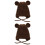 2Stk Kinder Winter Mütze , - Design, 5