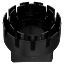 2Stk Downspout Drain Converter Kunststoff Schwarz Für Entwässerung