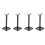 4Stk Headphone Bracket Desktop Organizer Aus Robustem ABS 4
