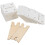 4Sets Webkarten Holz Mit Shuttle, Tablet Websets Für Basteln 8