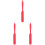 3Pièces Spatules Silicone Rouge Longs Résistantes Chaleur 2