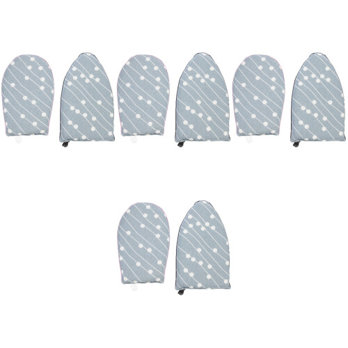 8Pièces Repassage Coton Bleu Résistant Usage Maison 2