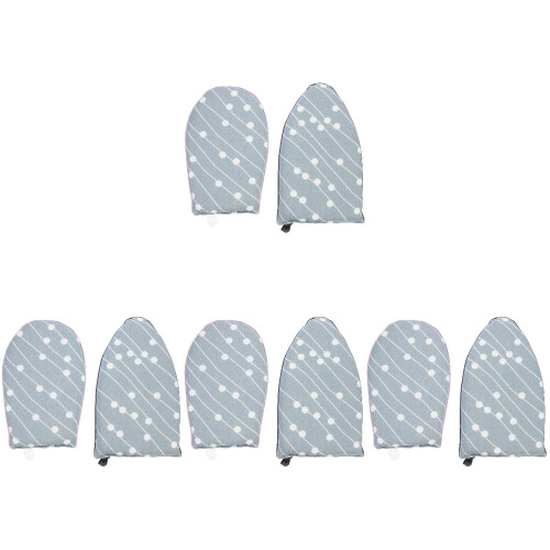 8Pièces Repassage Coton Bleu Résistant Usage Maison 1