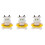 3Pièces Jouets Thermomètres De Bain Flottants Blancs Pour Bébé 4