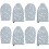 8Pièces Repassage Coton Bleu Résistant Usage Maison 5