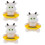 3Pièces Jouets Thermomètres De Bain Flottants Blancs Pour Bébé 7