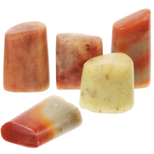 10Pièces Tampon En Pierre Marron Pour Gravure Et Création DIY