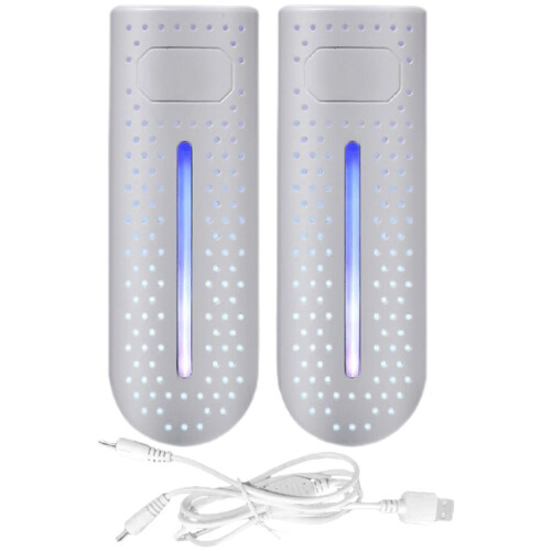 2Pièces Séchoir À Chaussures Électrique Portable Pour