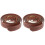 2Pièces Ceinture Taille PU Embossée Costume 4