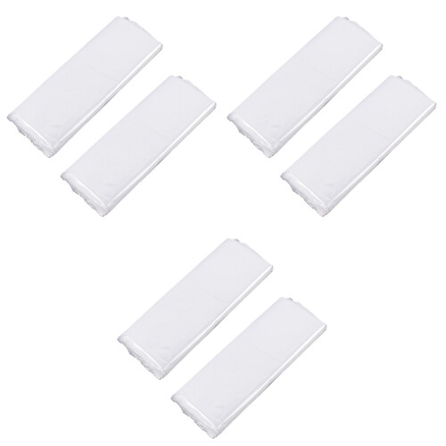 300Pièces Sacs Thermorétractables Blancs Usage 2