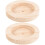 2Pièces Bois Beige Pour Hamster Petits Animaux Robuste 6