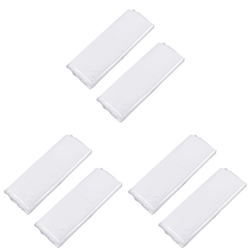 300Pièces Sacs Thermorétractables Blancs Usage 1