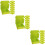 24Pièces D'envoi Vert En Recyclable Pour Rangement 9