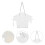 2Pièces Sublimation DIY Décoration Maison 11