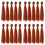 20Pièces Perruques DIY Raides Marron En PP 6