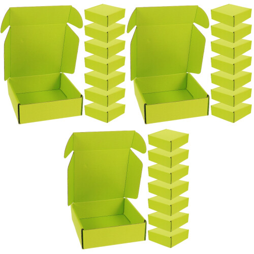 24Pièces D'envoi Vert En Recyclable Pour Rangement 2