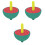 3Pièces Jouet Bois Mini Colorée Enfants Coordination 3