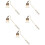5Pcs Metal Candle Snuffer Long Handle for Home Aromatherapy Use Multi 9