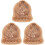 3Pièces Moule Pour DIY Métal Sculpture Argile 4