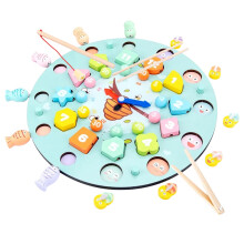 4Ensembles Jeu De Pêche Bois Apprentissage Et Motricité