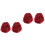2Paires Pompons Doux Cheerleading Sport 4