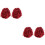 2Paires Pompons Doux Cheerleading Sport 6