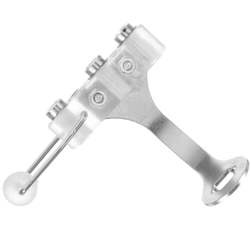 5Pièces Accessoires D'escrime Douilles Métal Stables Pour Épée Argent 2