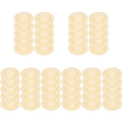 100Pièces Mini Petits Chapeaux En Papier Clair Pour Décoration 1