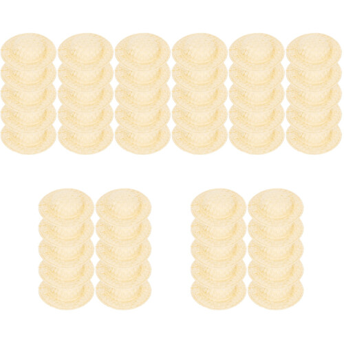 100Pièces Mini Petits Chapeaux En Papier Clair Pour Décoration 2