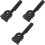 3Pièces Attache Manche Balai Noir Métal Compatible Balais Multi-Usage 5