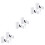 3Paires Porte-Batte Multifonction Bois Fixe Mur Usage Maison 8