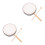 2Ensembles Tambour Bois Percussion Main, Durable Et Pour Enfants 7