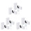 3Paires Porte-Batte Multifonction Bois Fixe Mur Usage Maison 5