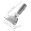 4Pièces Clips Métalliques Argentés Pour Manche Balai Usage 11