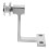 2Pièces Support Main Courante Acier Inoxydable Fixation Verre Argent 1